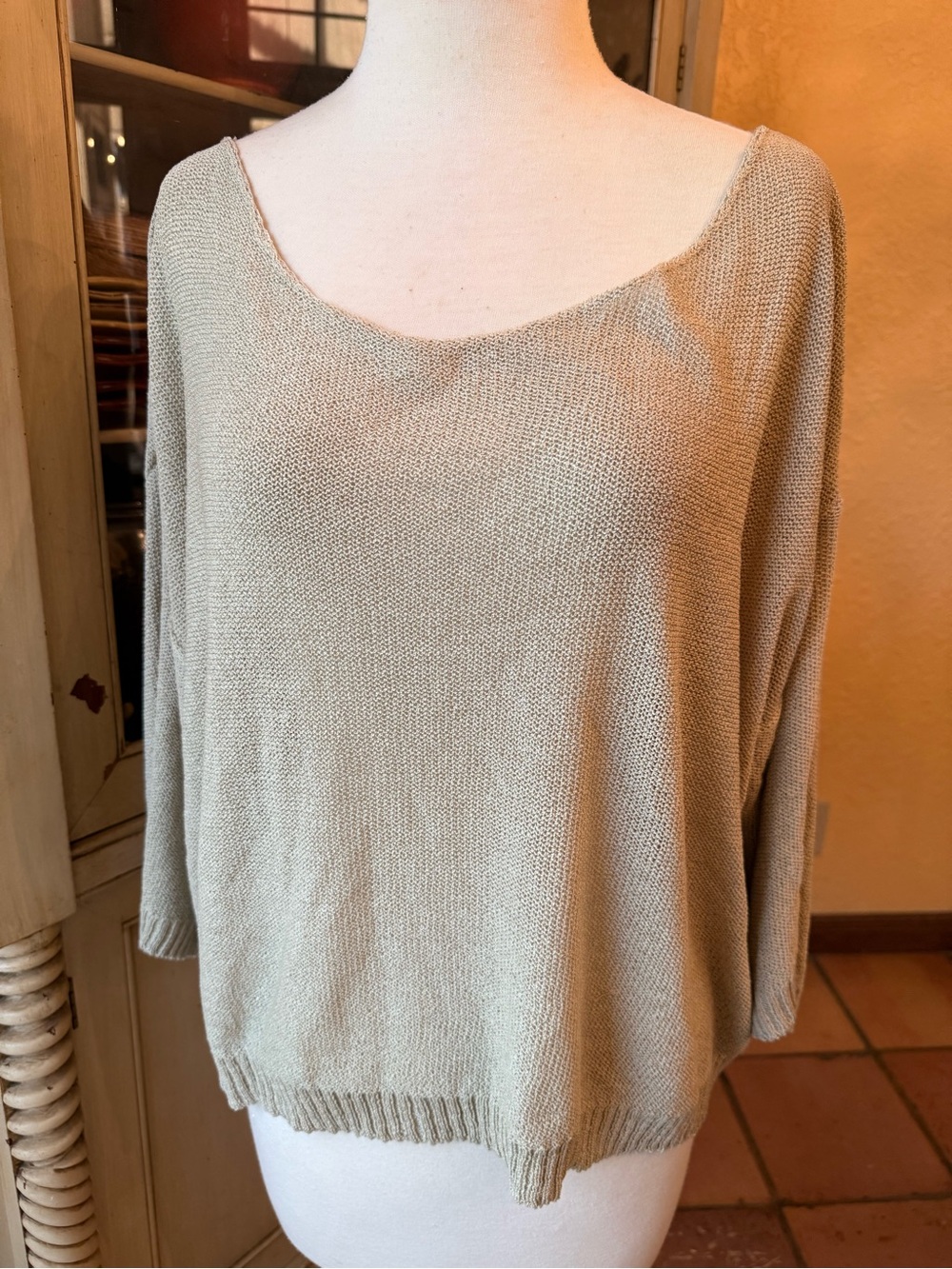 Forever 21 Scoop Neck Knit Sweater Top